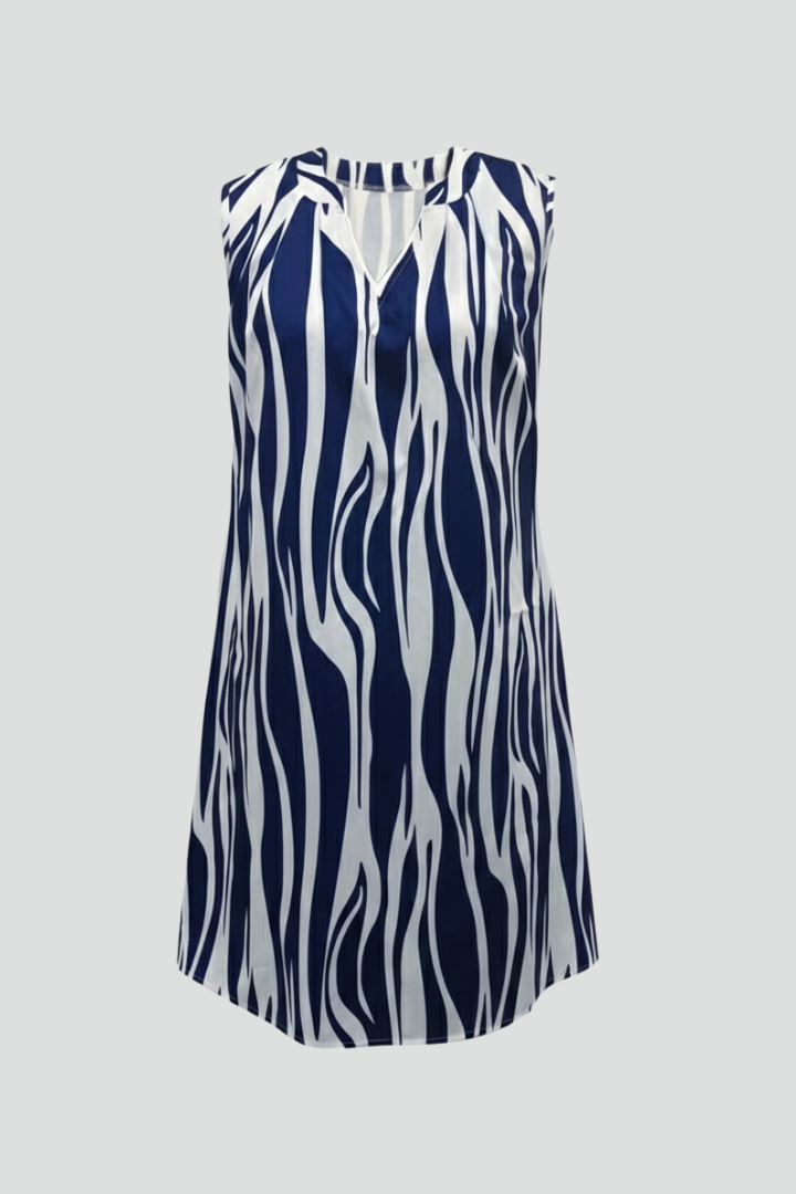 Robe mini femme coupe sans manches