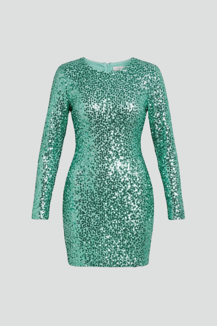 Minikjole til damer med V-hals og åben ryg