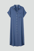 Vestito donna con bottoni sul davanti