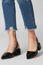 Women's Pointed-Toe Heeled Sandals With Adjustable Strap