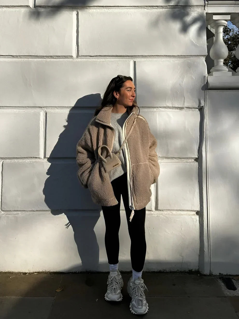 Veste d'hiver femme à manches longues