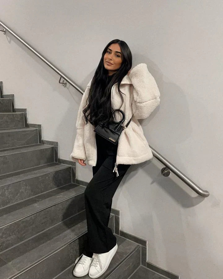 Veste d'hiver femme à manches longues