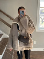 Veste d'hiver femme à manches longues