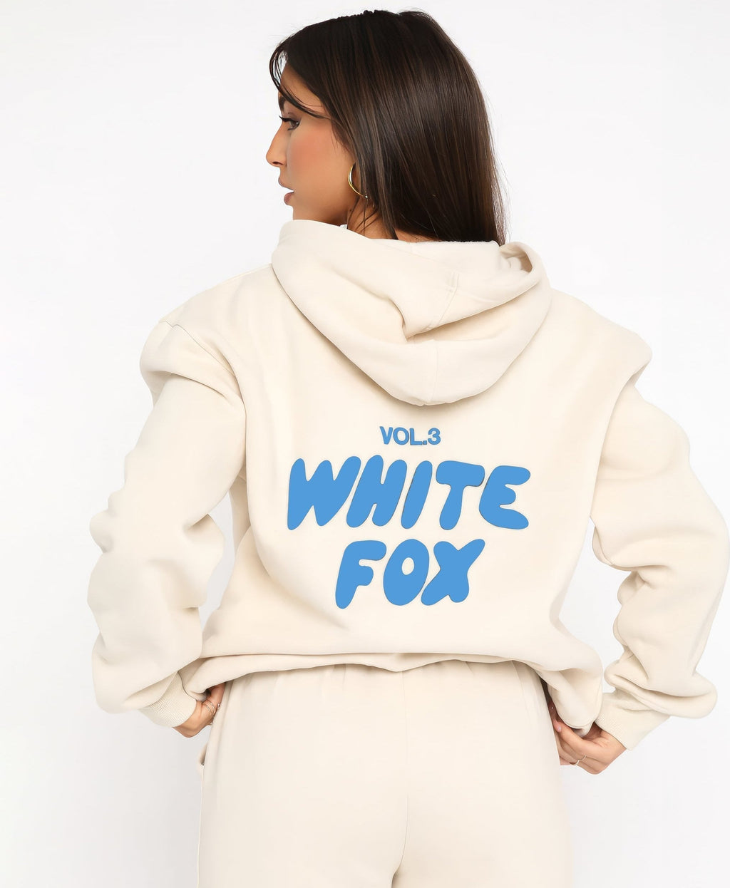 Completo sportivo donna con cappuccio e pantaloni jogger