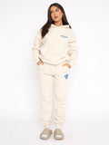 Completo sportivo donna con cappuccio e pantaloni jogger