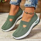 Sneakers slip-on donna, senza lacci, suola flessibile, traspiranti