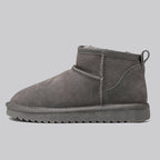 Botins de inverno de mulher com forro, sem atacadores