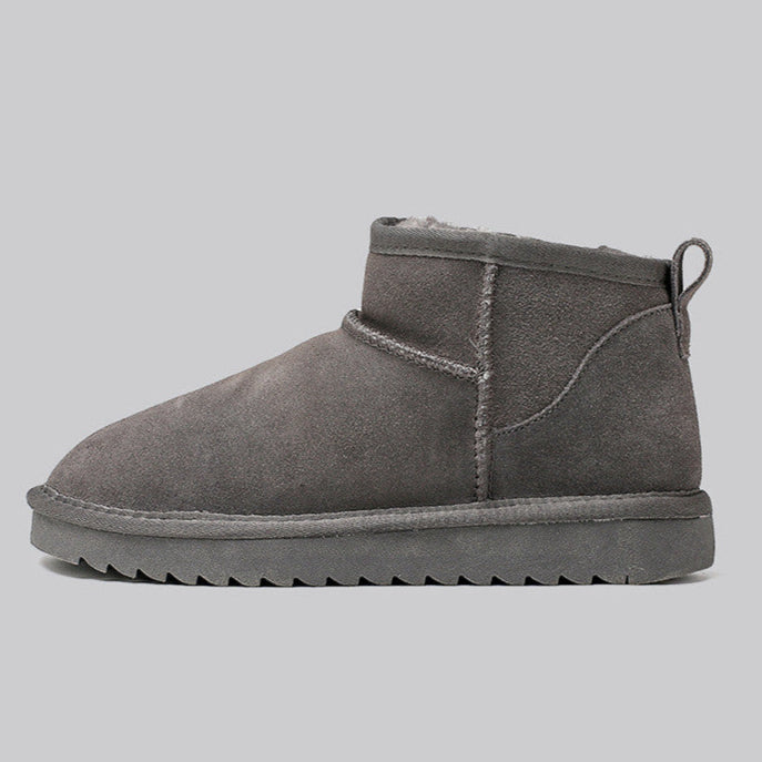 Botins de inverno de mulher com forro, sem atacadores