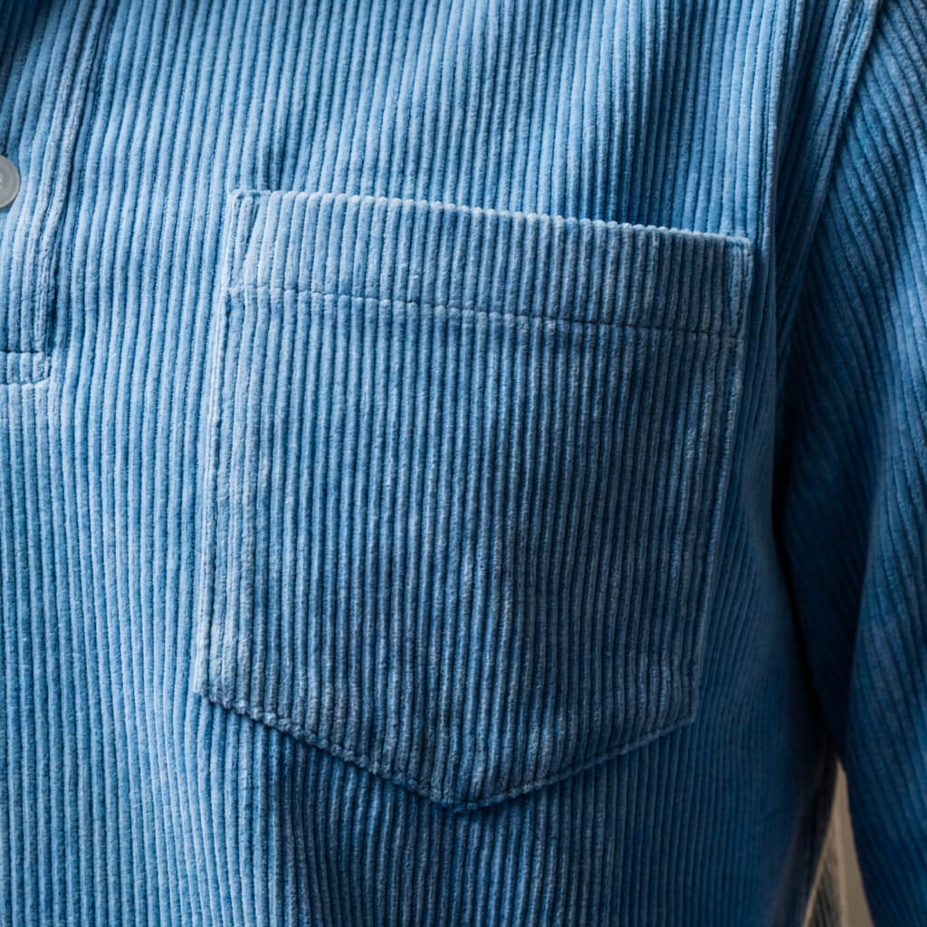Polo uomo a maniche lunghe con colletto