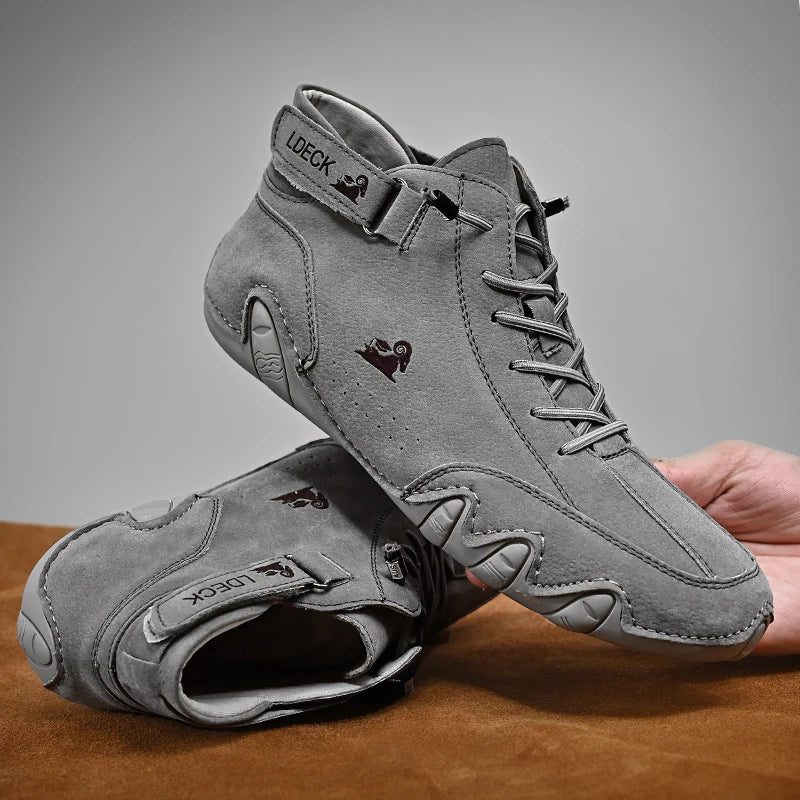 Scarpe unisex alla caviglia con lacci e cinturino