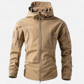 Giacca uomo con cappuccio, chiusura con zip, tasche