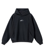 Felpa donna con cappuccio, maniche lunghe, tasche e logo