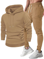 Tuta uomo con cappuccio, felpa e pantaloni jogger