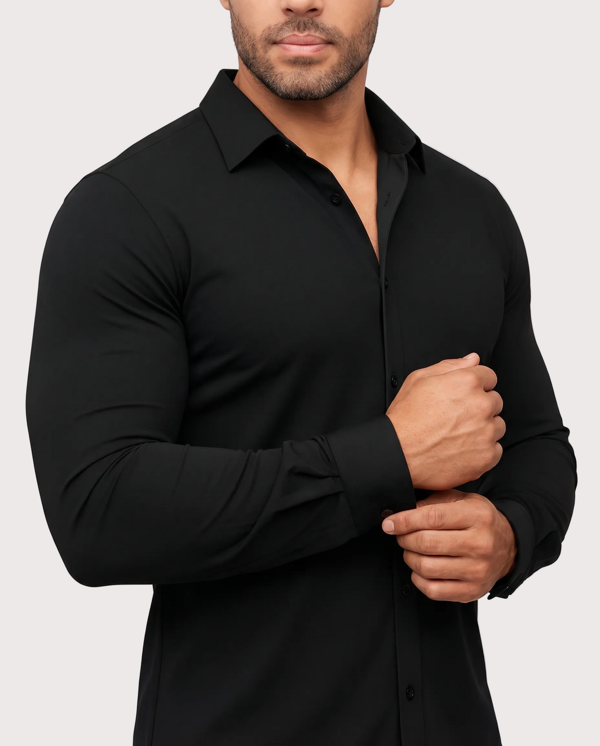 Camicia elasticizzata donna, confezione da 3, blu, taglio comodo per tutti i giorni