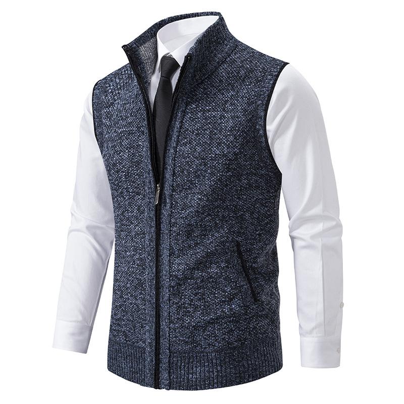 Vestă de damă cu glugă, matlasată, lungă