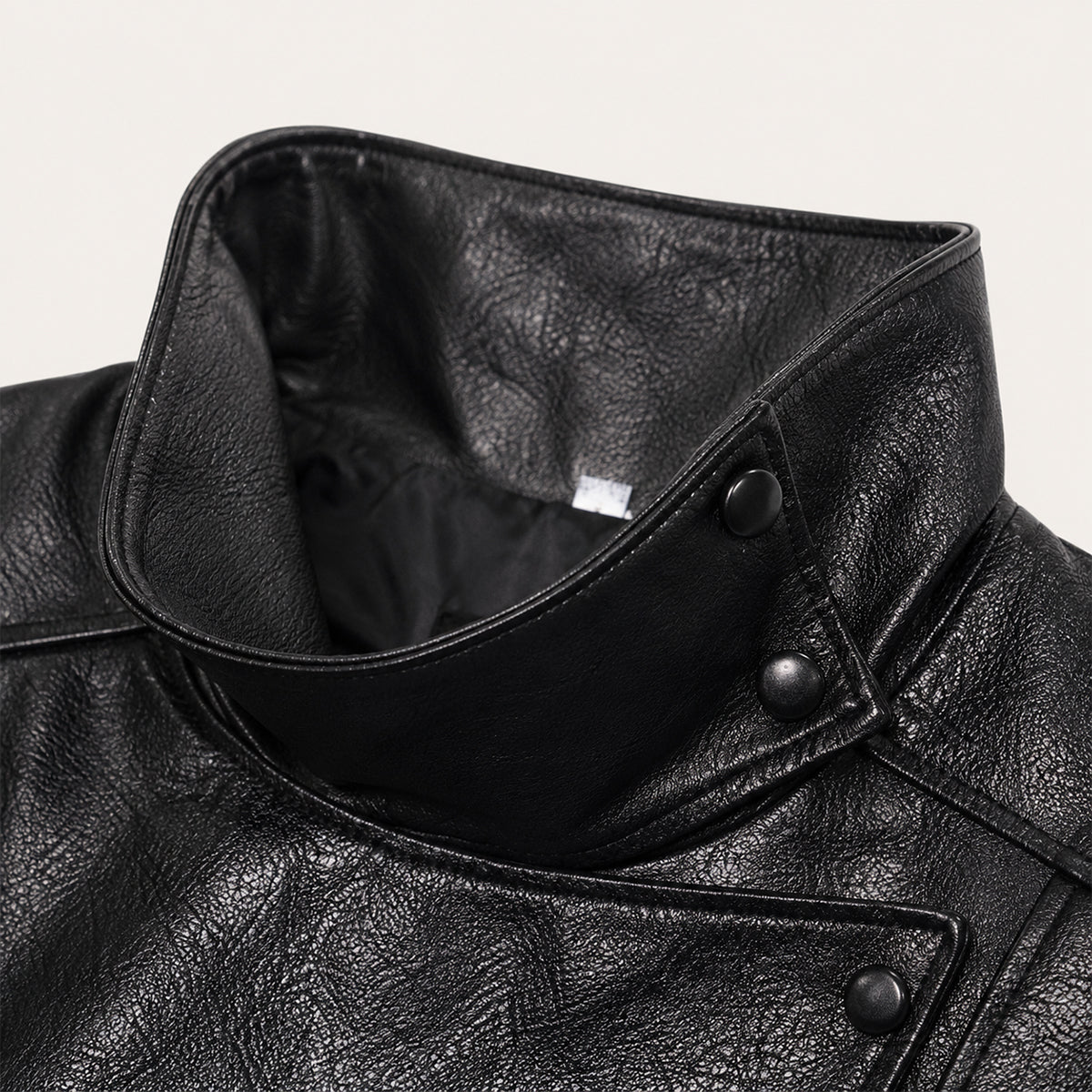 Veste bomber femme oversize à col montant et poches
