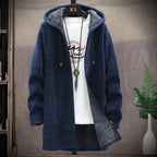 Veste homme à capuche, zippée, avec poches