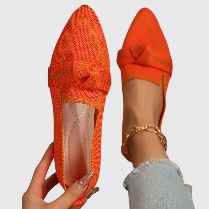 Mocassini donna slip-on con punta appuntita