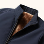 Veste homme matelassée à capuche, doublure polaire