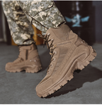 Botas de trekking de homem de cano alto com atacadores