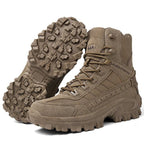 Botas de trekking de homem de cano alto com atacadores