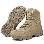Botas de trekking de homem de cano alto com atacadores
