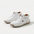 Zapatillas altas unisex con cordones y tira